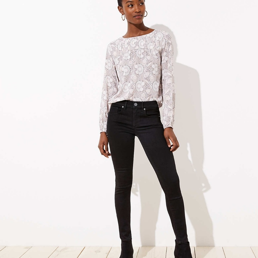 Loft Black Modern Fit Jeans